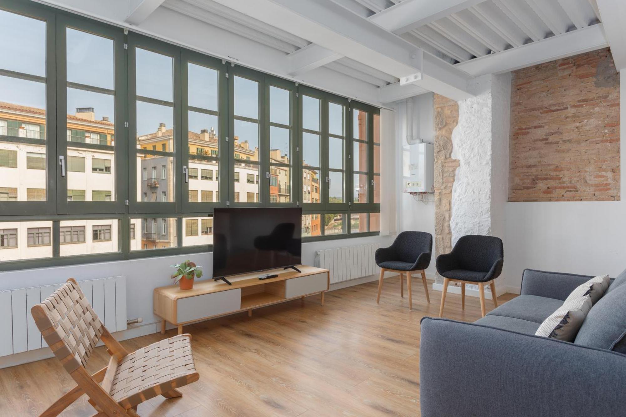Appartement Flateli Sant Agusti à Gérone Extérieur photo
