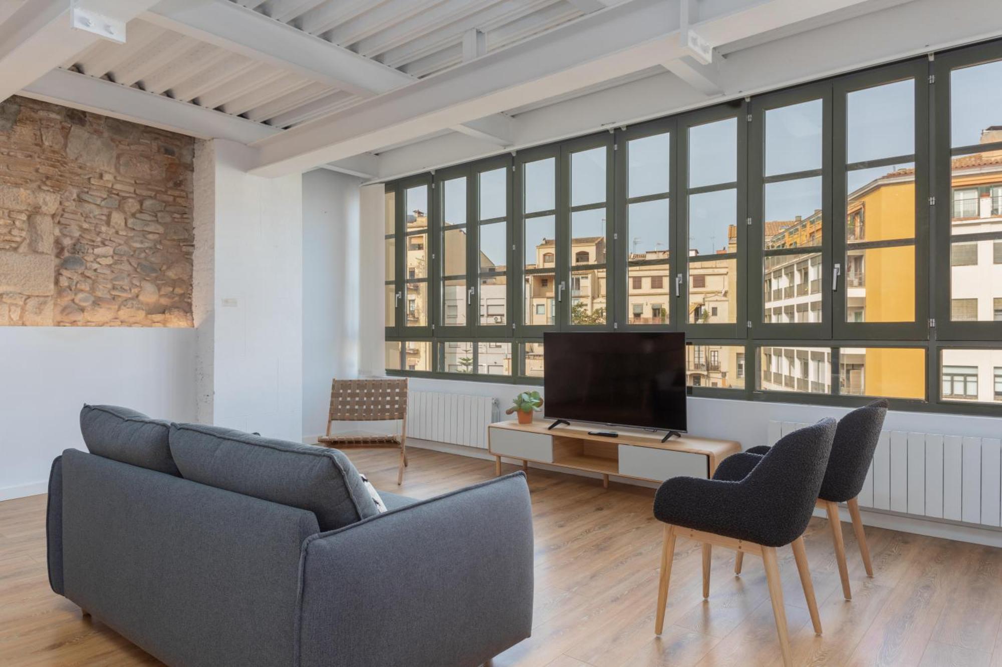 Appartement Flateli Sant Agusti à Gérone Extérieur photo